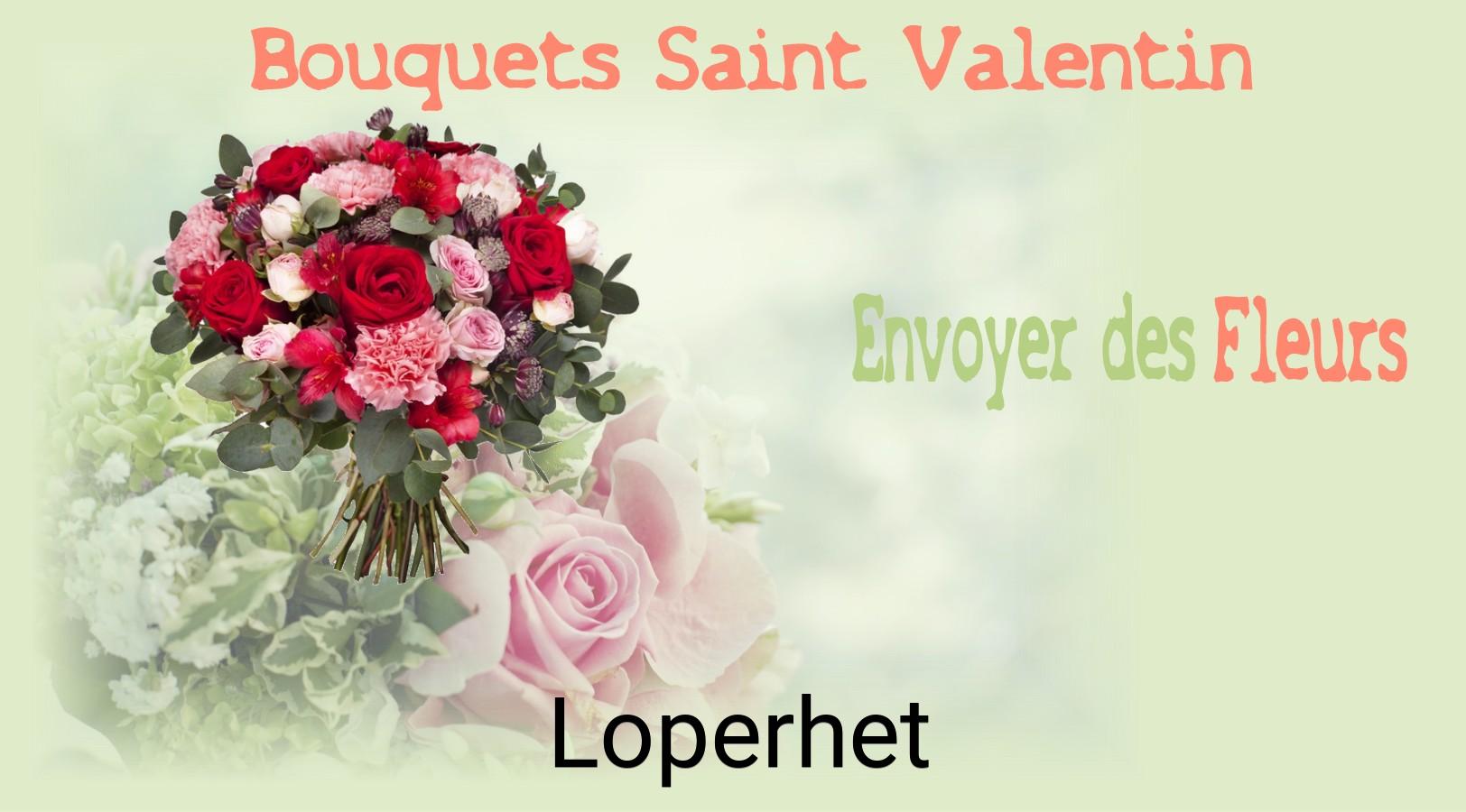 Roses de Saint-Valentin livrées à Loperhet